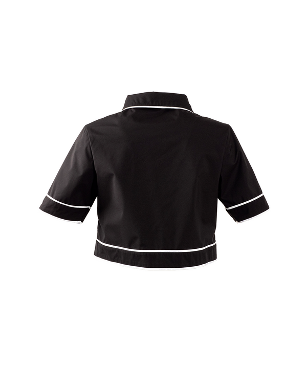 Shirt CHEZ TOI – Black | Short & Shirt Collection by Yvette LIBBY N'guyen Paris