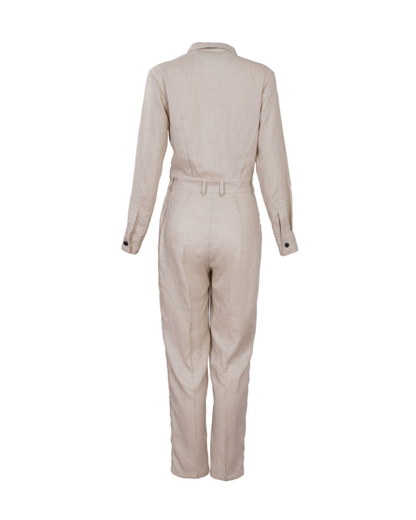 VOYAGER - Almond | Jumpsuit Collection by Yvette LIBBY N'guyen Paris