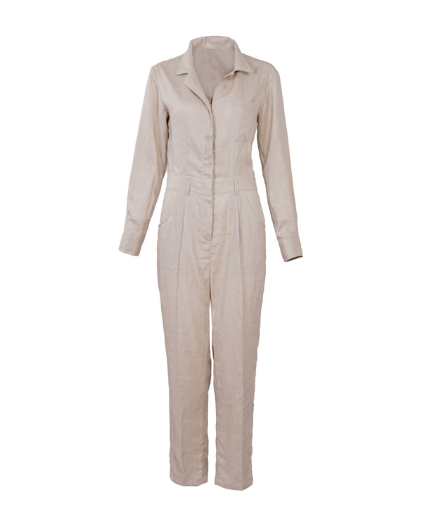 VOYAGER - Almond | Jumpsuit Collection by Yvette LIBBY N'guyen Paris