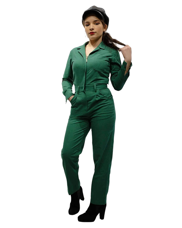 VOYAGER - Green | Jumpsuit Collection by Yvette LIBBY N'guyen Paris