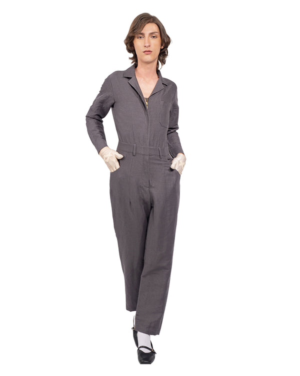 VOYAGER - Grey | Jumpsuit Collection by Yvette LIBBY N'guyen Paris