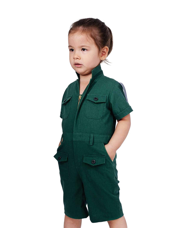 WRIGHT FLYER - Green | Jumpsuit Collection by Yvette LIBBY N'guyen Paris