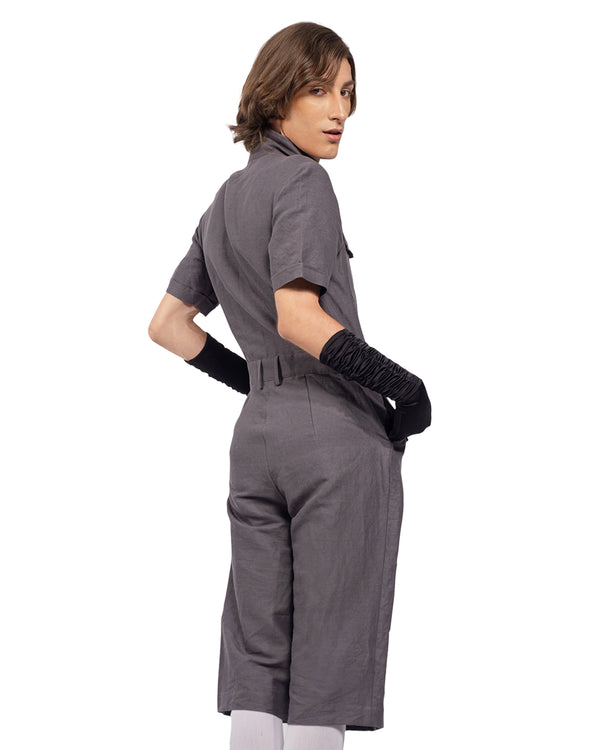 WRIGHT FLYER - Grey | Jumpsuit Collection by Yvette LIBBY N'guyen Paris