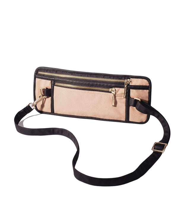 YVETTE 125 - BEIGE | Chest bag by Yvette LIBBY N'guyen Paris